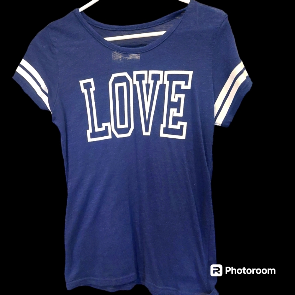 Blue Love Logo Tee
